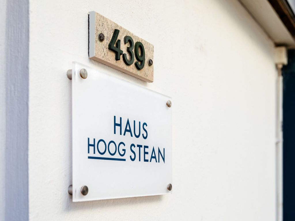 Außenschild, Haus Hoog Stean