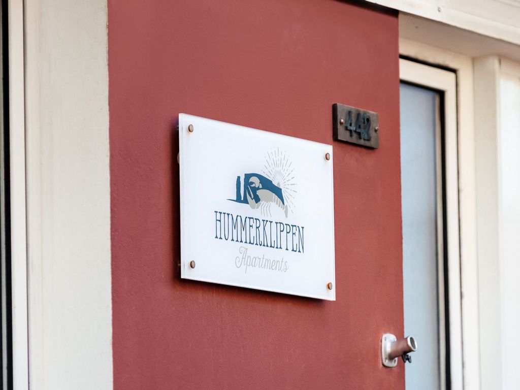Außenschild - Hummerklippen Apartments