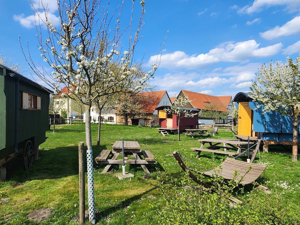 Schäferwagen Geschichtenhof Wyhra 1