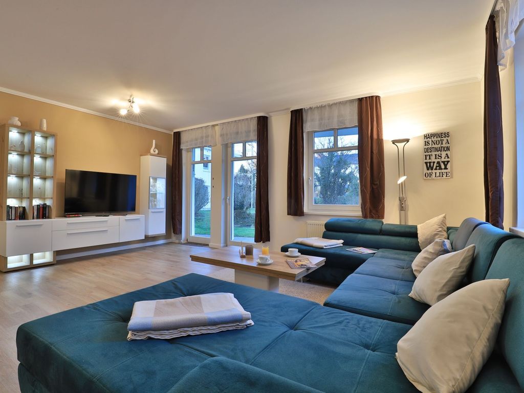 Seebach Whg. S01 - Blick auf den offenen Wohnbereich