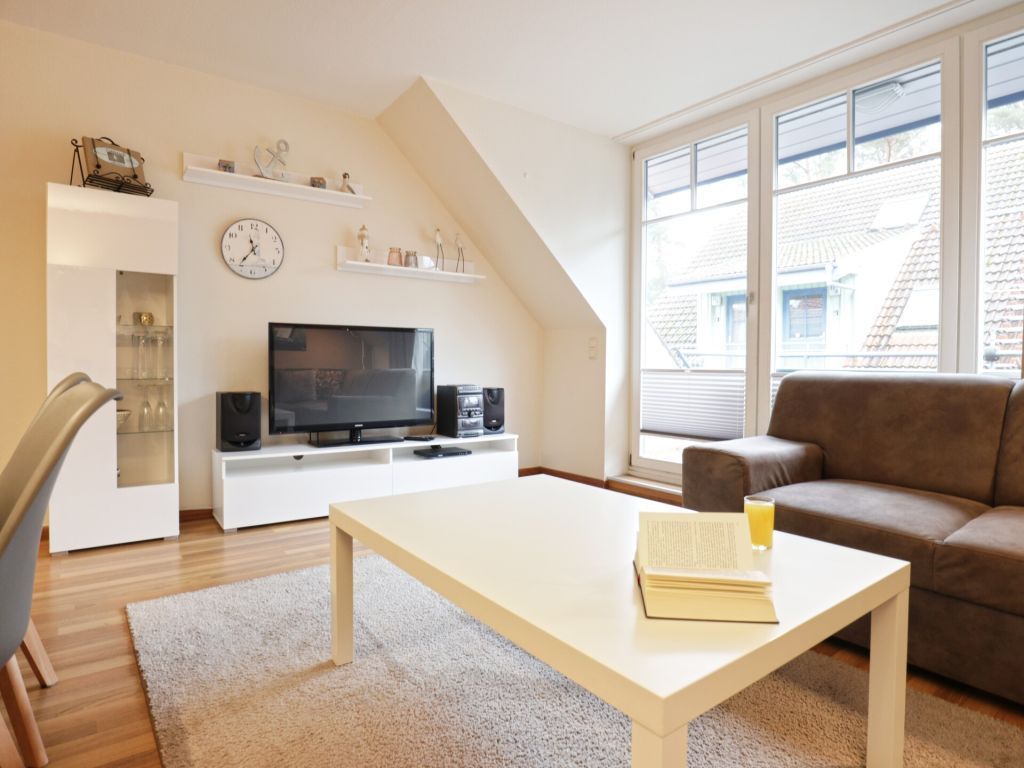 Papillon Whg. 9/7, Silbermöwe - Blick vom Sofa auf den TV