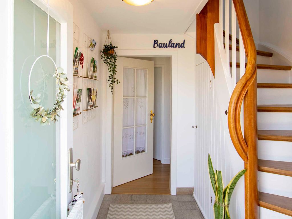 Das Treppenhaus in der Ferienwohnung Odenwald in 74722 Buchen (Odenwald)