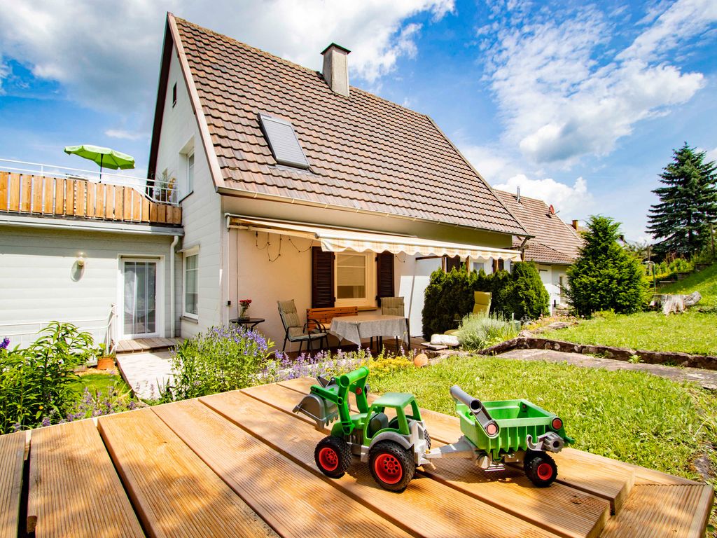 Blick auf Paulas Terrasse