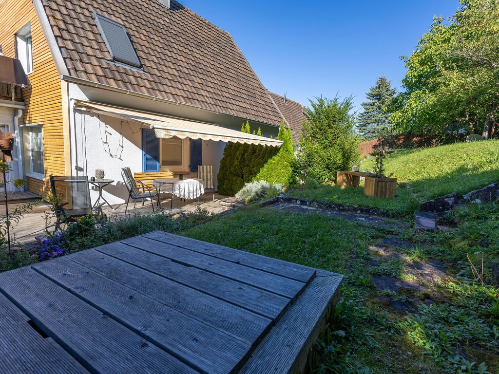 Der Garten in der Ferienwohnung Bauland in 74722 Buchen (Odenwald)
