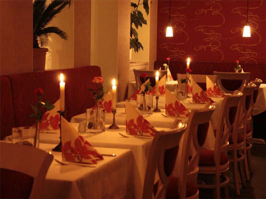 Restaurant am Abend