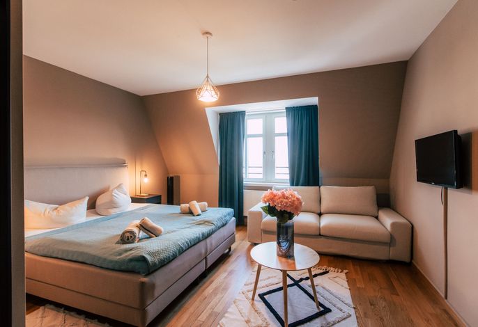 *Big Rooftop* 3-Zimmer-Apartment mit Wohnküche + Terrasse