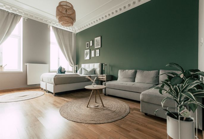 *Big Boho* 3-Zimmer-Appartement mit Wohnküche und Balkon