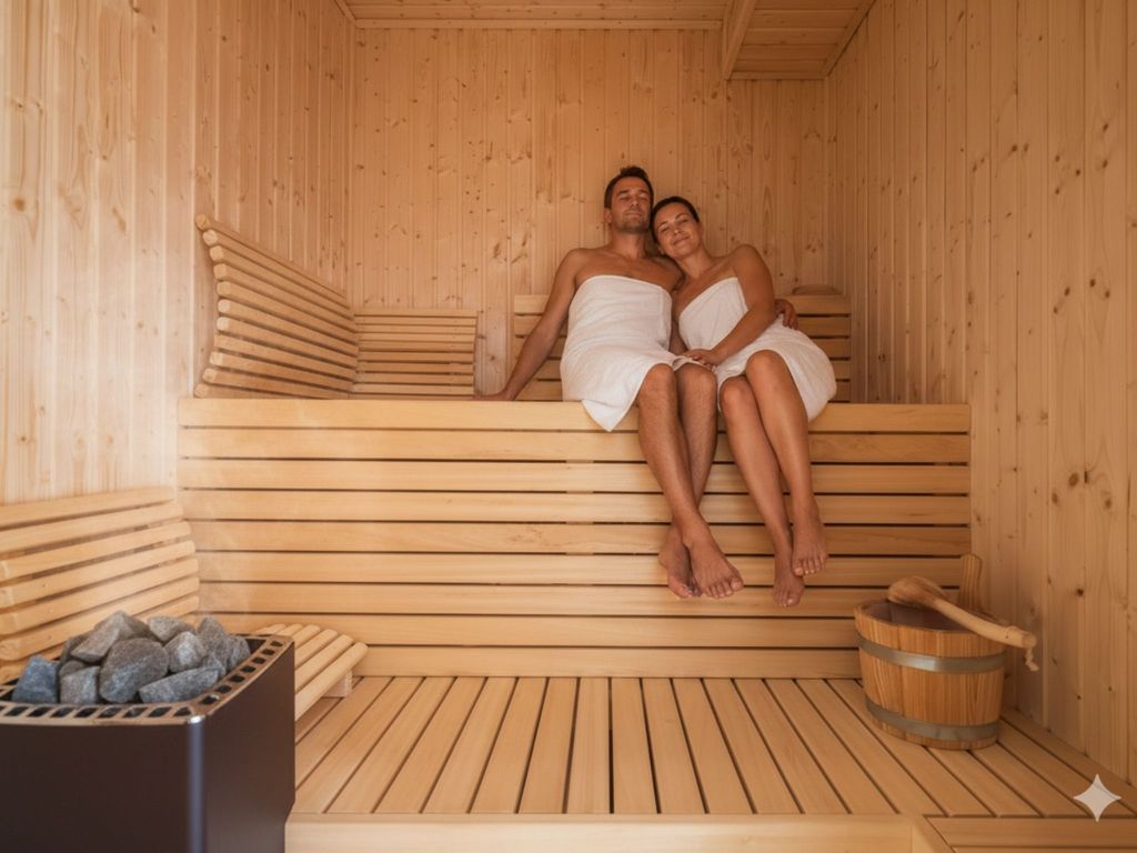 Sauna im Haus