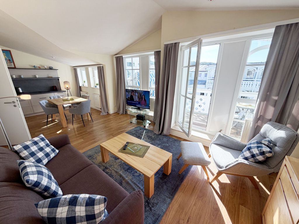 Haus Göhren Whg 523 Deichkieker -Wohnzimmer