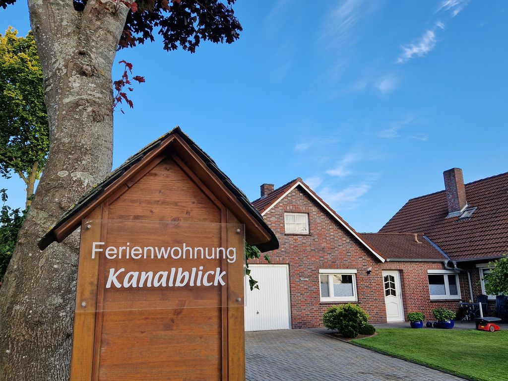 Ferienwohnung Kanalblick - die Wohnung