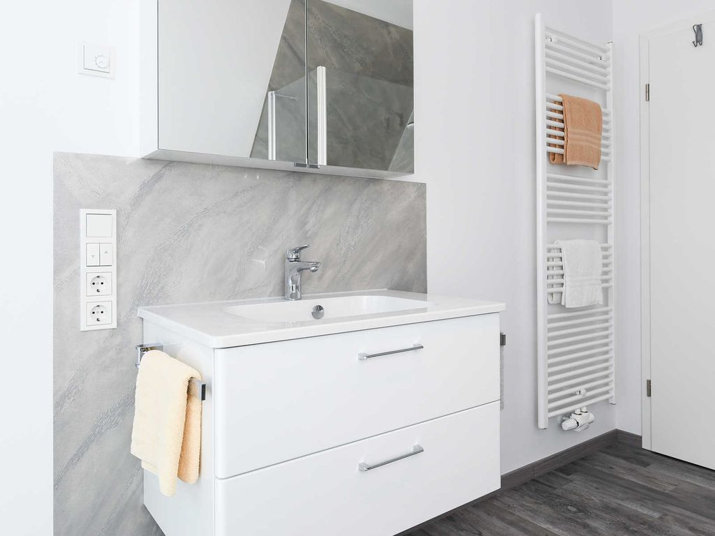 Badezimmer im Obergeschoss