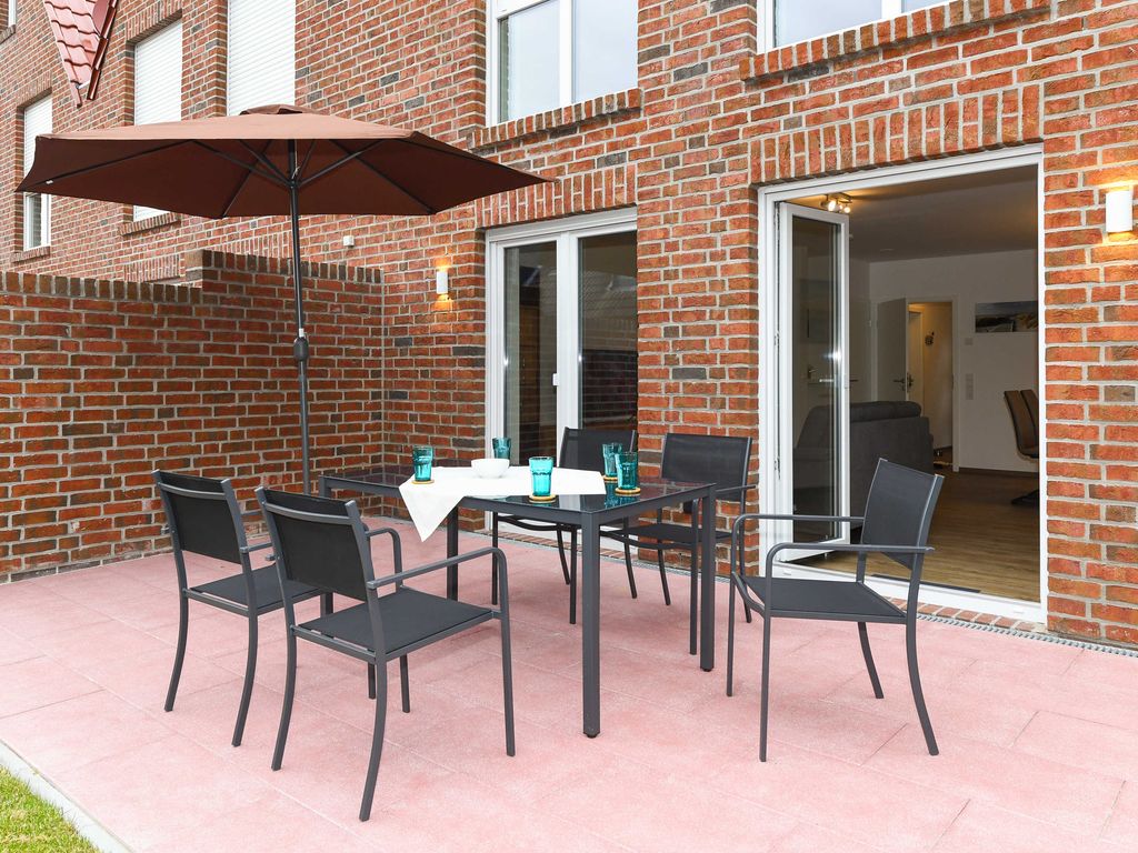 Terrasse Ferienhaus Meer