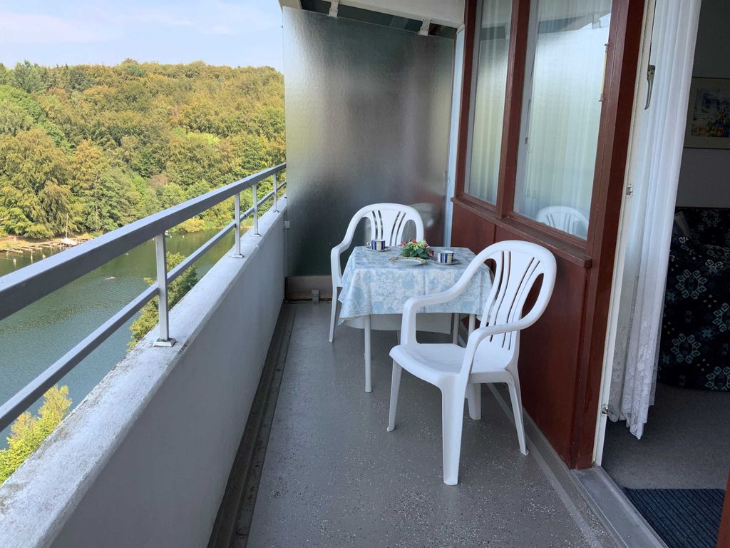 Balkon mit Blick zum Dieksee