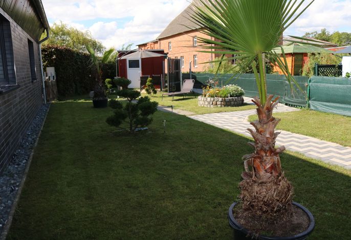 Gepflegte Gartenanlage