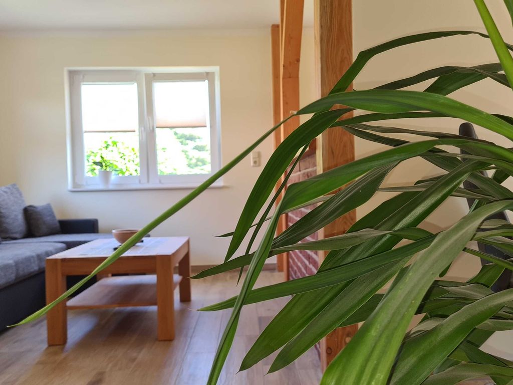 Wohnraum mit Couch (Aufbettung)