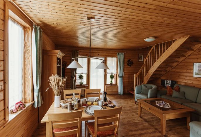 HAS-41 - Ferienhaus in Holzbauweise mit Terrasse