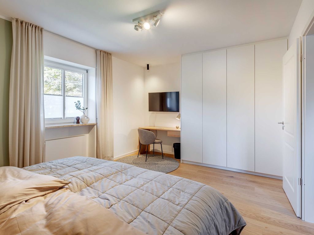 Arbeitsecke im Schlafzimmer