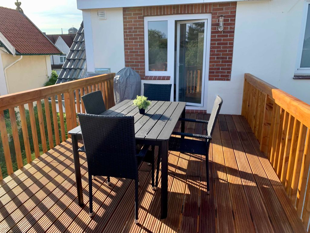 Schöne Dachterrasse