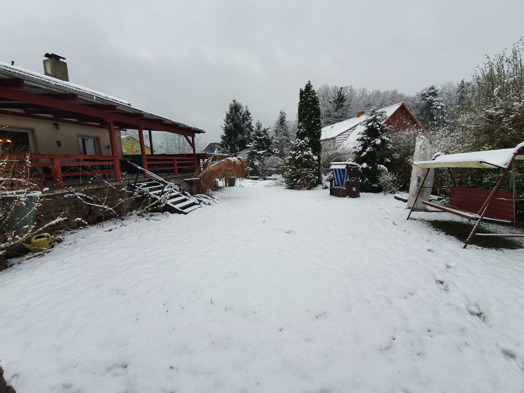 Unser Garten im Winter
