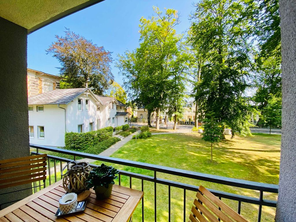 Residenz am Buchenpark, Blick vom Balkon des App. Marlene