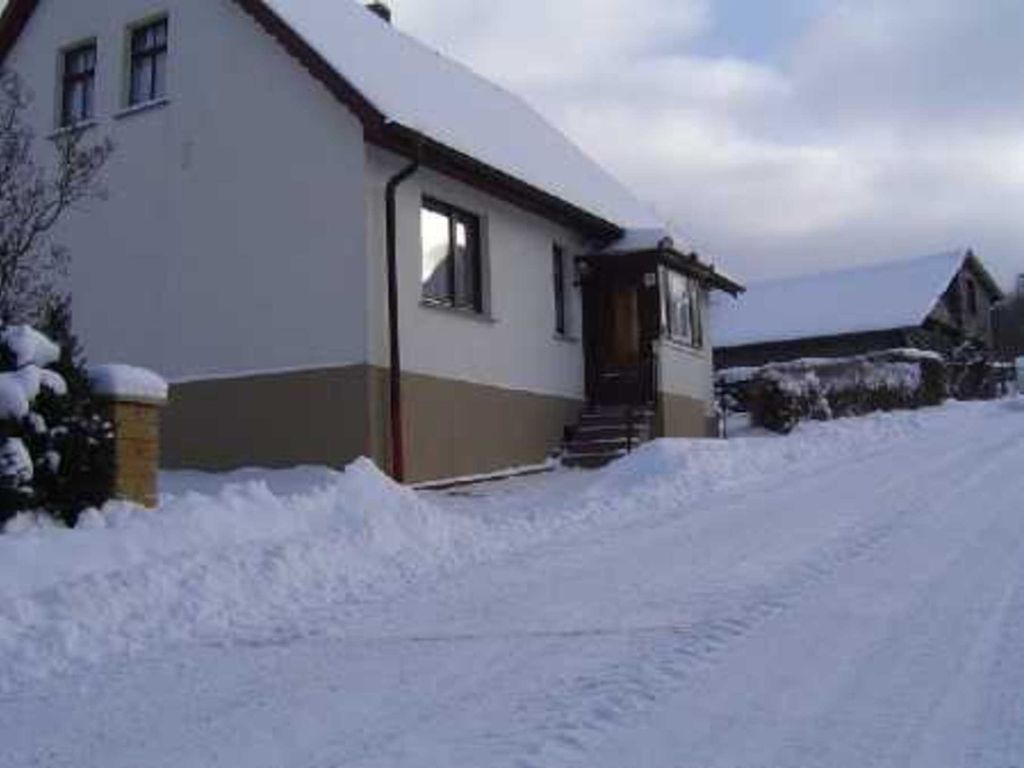 Ferienhaus im Winter