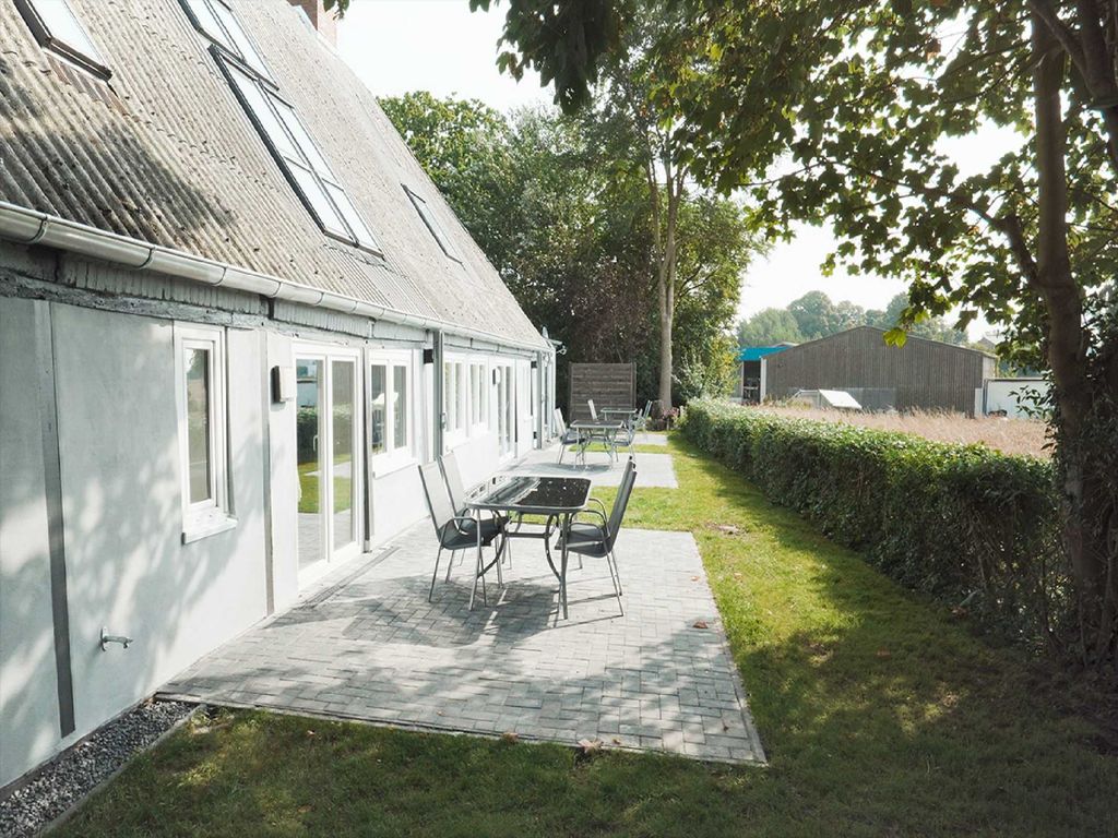 Jede Wohnung hat ihre separate Terrasse mit Ausblick