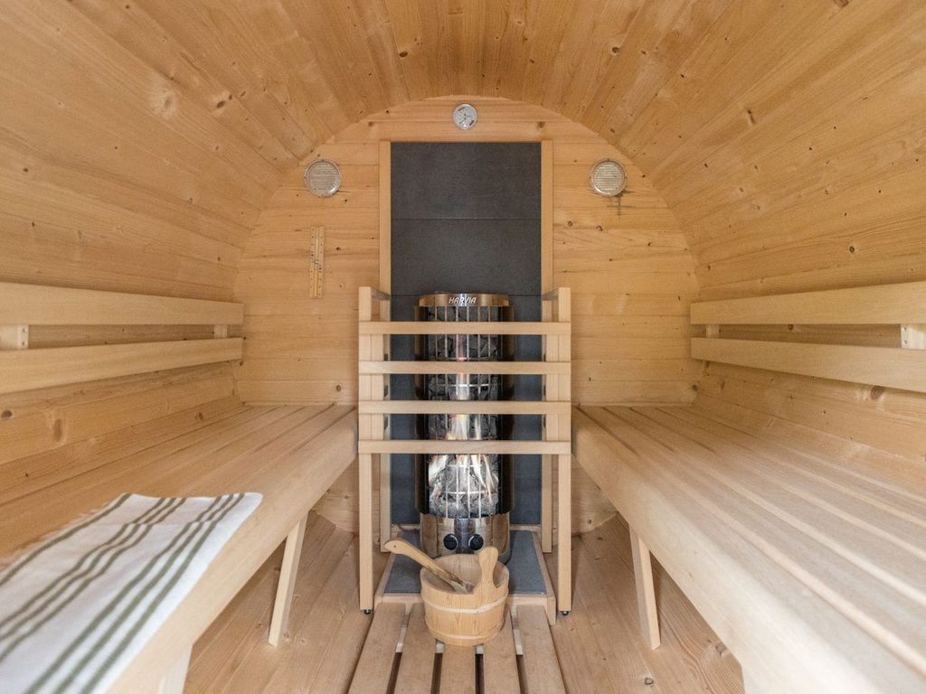 Sauna im Garten