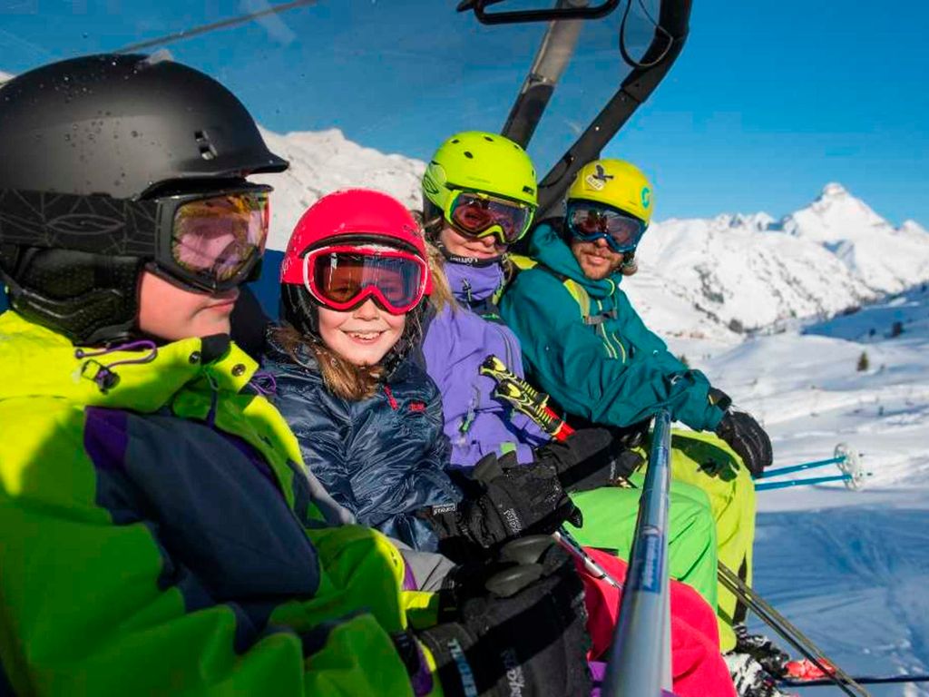 Skifahren in Warth-Schröcken