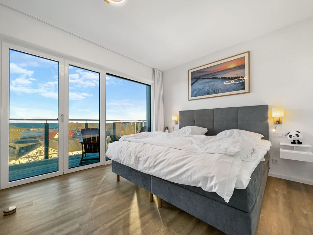 Schlafzimmer mit Aussicht