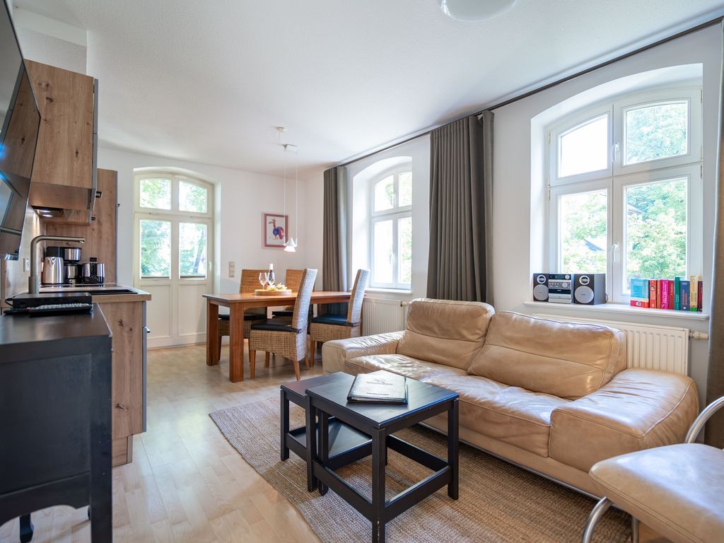 Haus auf dem Hügel in Heringsdorf: Außenansicht des Hauses