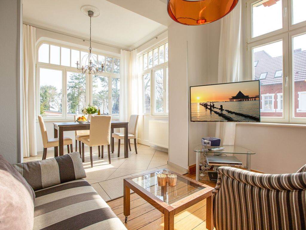 Haus auf dem Hügel in Heringsdorf: Ferienwohnung im Seebad (4)