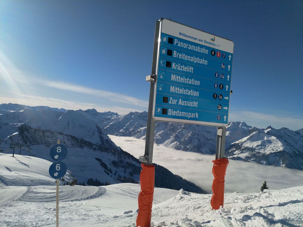 Schigebiet Diedamskopf