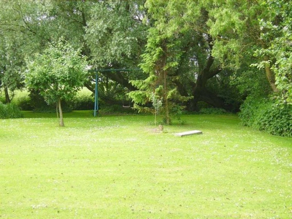 Garten bei der Pension
