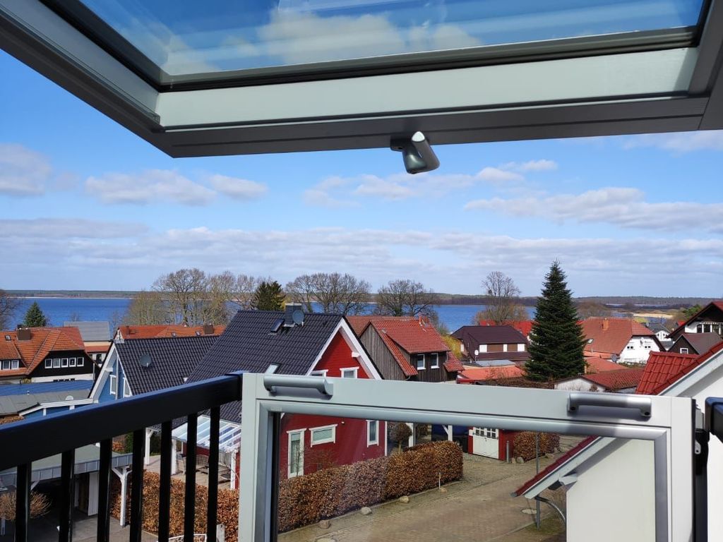 Blick aus dem Dachfenster