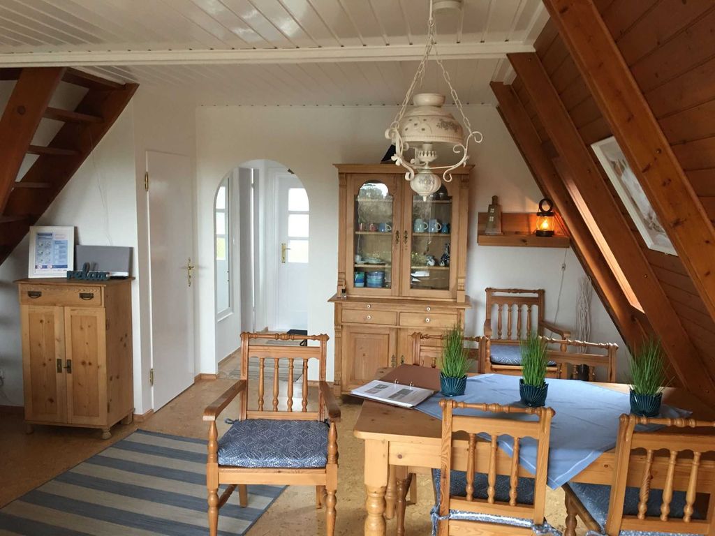 Essbereich im Wohnzimmer