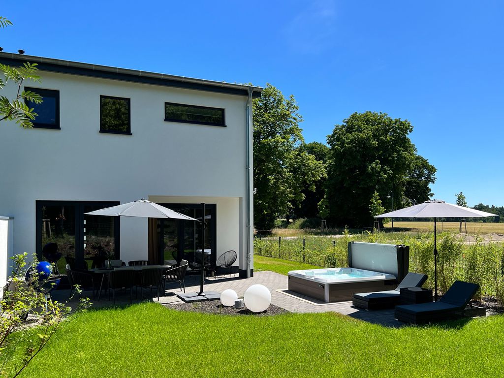 Gartenansicht des Hauses