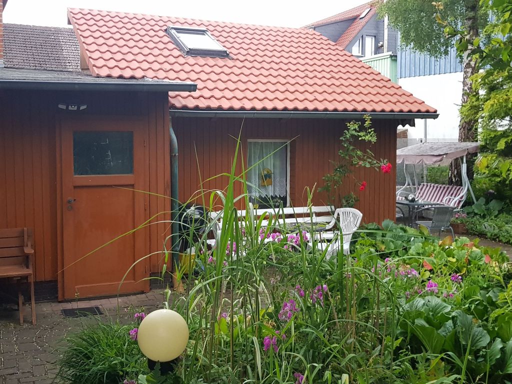 Terrasse mit Hollywoodschaukel