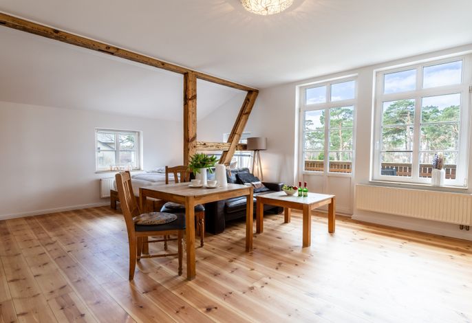 Fewo Koje mit Balkon und Bio-Kamin