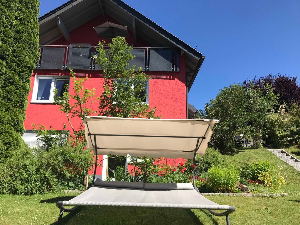 Blick auf die Loggia