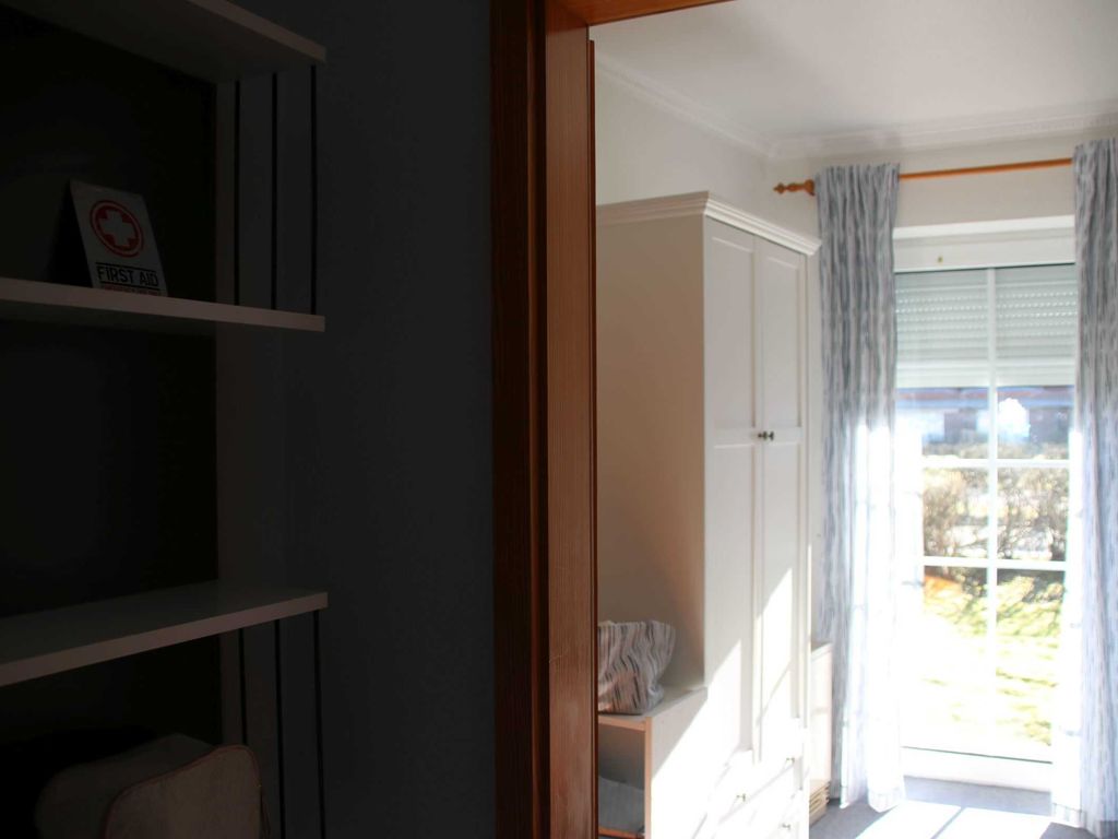 Blick zum Schlafzimmer