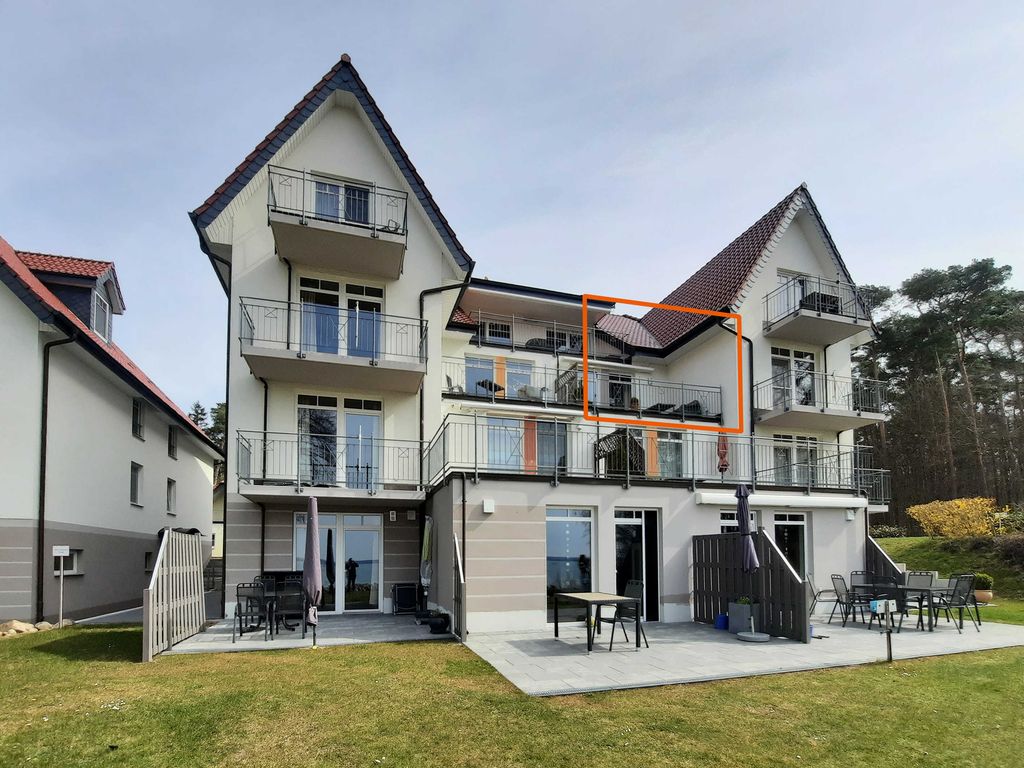 Hausansicht von hinten Haus am Kölpinsee