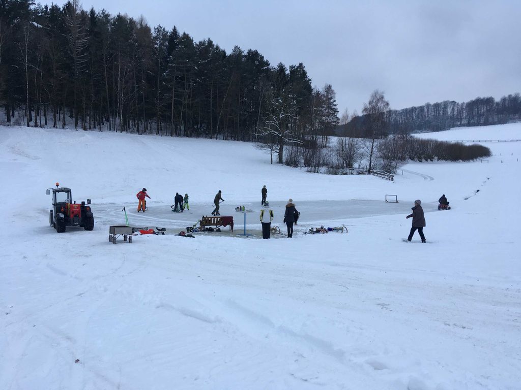 Eisfläche Lochau