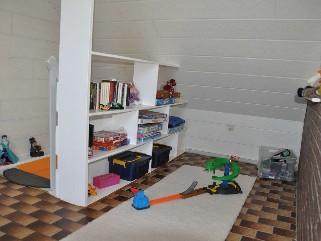 Spielecke im Wohnzimmer