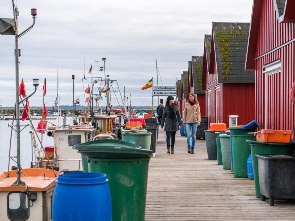 Ostseebad Boltenhagen - Fischereihafen an der Weissen Wiek