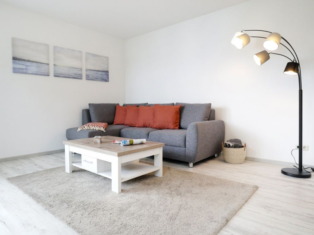 Waterkant 28 - Blick auf das gemütliche Ecksofa