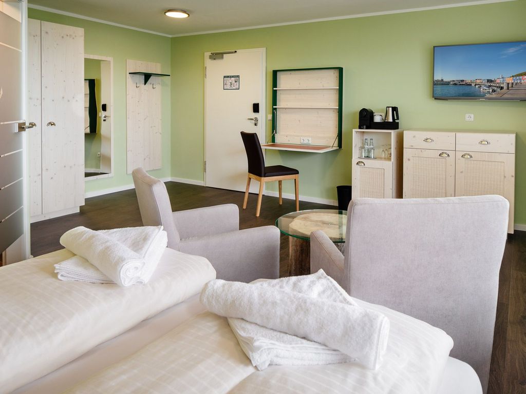 Überblick über das Hotelzimmer