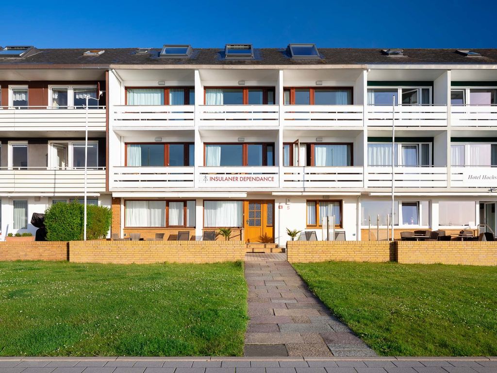 Außenansicht, Insulaner Dependance - in erster Reihe am Südstrand