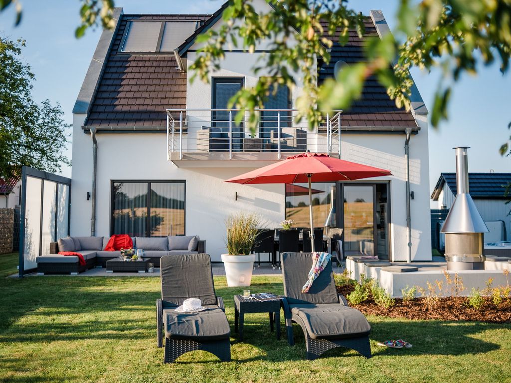 Hausansicht von hinten