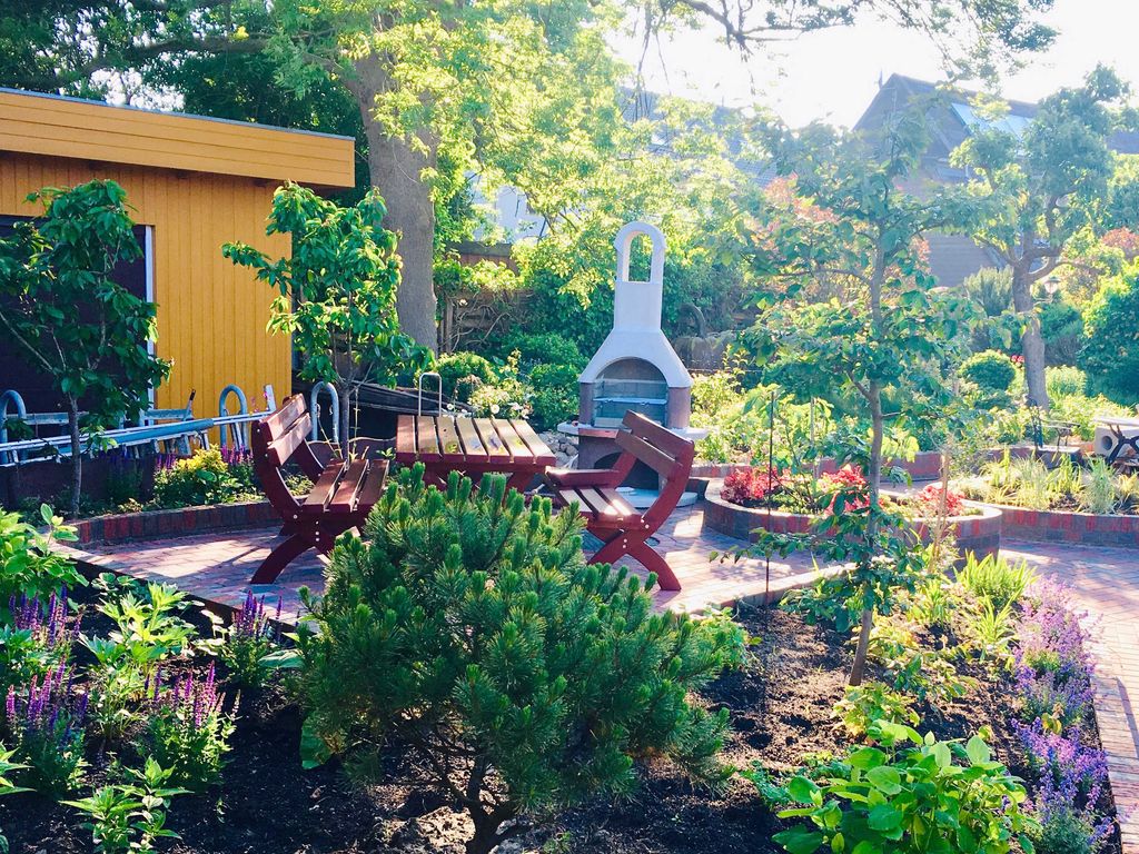 Grillplatz im Gästegarten