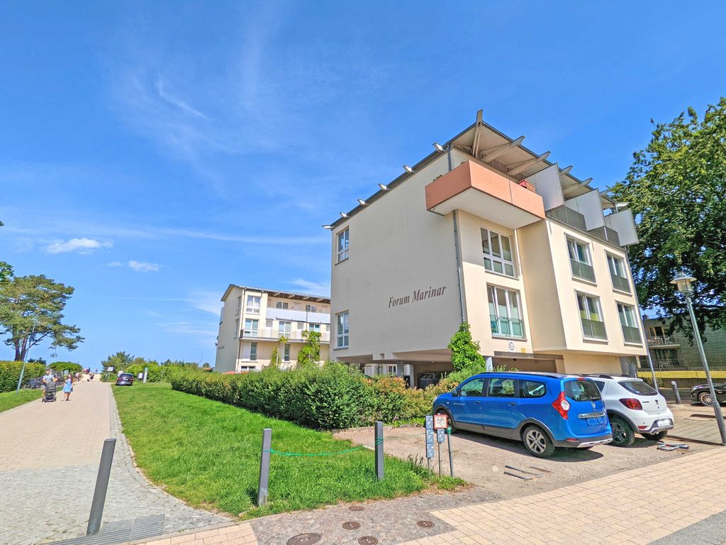 Außenansicht mit Blick zum Strandübergang